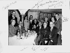 Ruths Family Alice & Gordon Bennett; Ralph McGurth; Charlotte Breen; John Rufus William Bates Breen; Jack s secretatu Bertie; Jim Race; Kae Flynn; Madeleine Elenor; at Stubbs Village